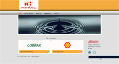 Desktop Screenshot of mantecsa.com